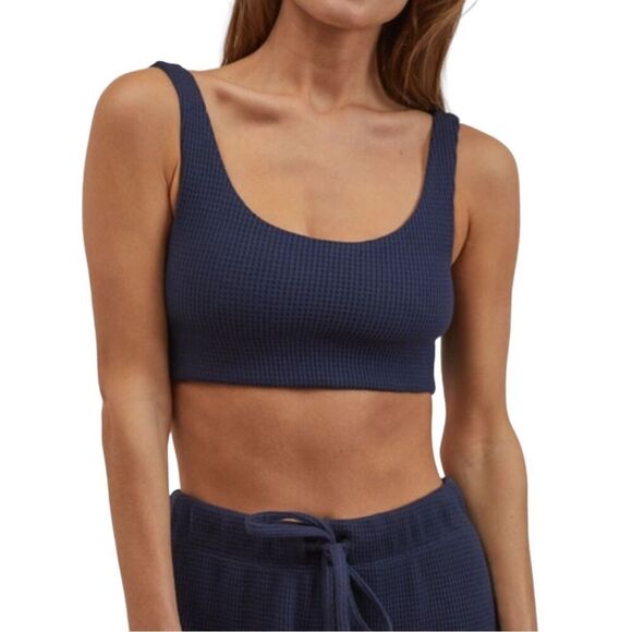 NWT DONNI. Thermal Navy Top XXL - Picture 1 of 6